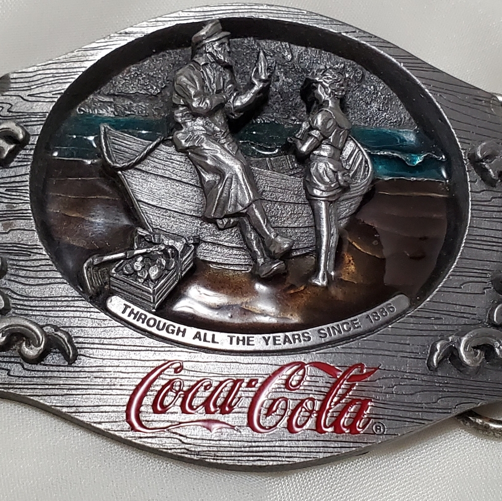 1990 "Coca-Cola" Buckle